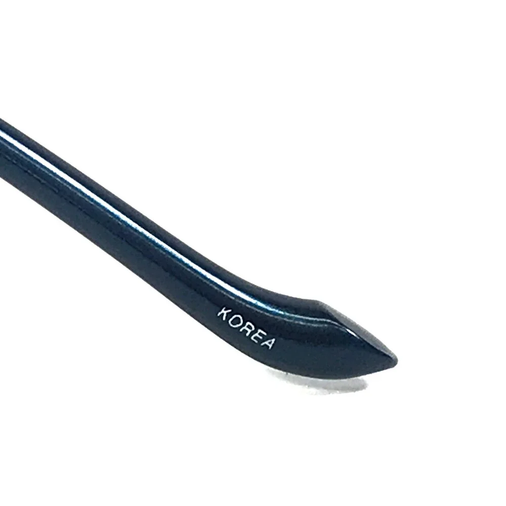 ogi Eyeglasses Frames 5002 COL. 73 Navy Blue Oval Full Rim Titanium 40-20-140